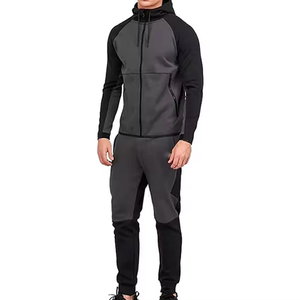 Survêtement Jogger en Polaire Technique Personnalisé avec Logo OEM pour Hommes – Collection Automne 2026 – Ensemble de Survêtement avec Hoodies et Pantalons de Jogging – Qualité Supérieure - Product Image 1