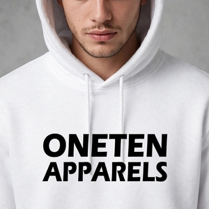 เสื้อยืดคอกลมแขนสั้นทรงปกติ ผ้าฝ้าย 100% สำหรับผู้ชาย ONETEN APPARELS รุ่น MN-TS-SS26-002-C ผ้าถักระบายอากาศได้ดี 320 - Product Image 3