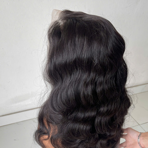 Peluca con cierre de encaje HD, cabello humano natural ondulado, extensiones de lujo. - Product Image 2