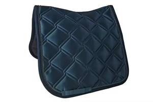 STYLO INTERNATIONAL Customizable Horse Riding Jumping Saddle Pad Dressage Style 4 Cotton Durable <b>Equestrian</b> Supplies Premium - Product Image 1