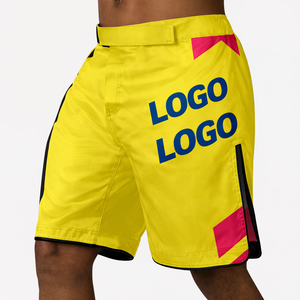 Pantalones Cortos de MMA Personalizados, Estilo Boardshort, para Kickboxing, Muay Thai, Elásticos, para Grappling, Ropa de Lucha, Fabricante OEM - Product Image 1