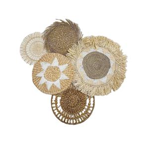 Arte de yute para colgar en la pared, para el hogar Decoración elegante, Hotel, venta al por mayor - Product Image 1