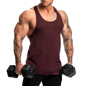 เสื้อกล้ามออกกำลังกายสำหรับผู้ชาย ทนทาน น้ำหนักเบา ยืดหยุ่นได้ดี เหมาะสำหรับยิม วิ่ง ออกกำลังกายประจำวัน แห้งเร็ว - Product Image 5