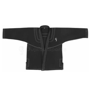 Uniforme de BJJ léger pour adulte, logo frontal, tissage robuste, coutures durables, intérieur doux, col renforcé, 100% coton, respectueux de l'environnement - Product Image 3