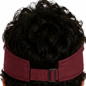 Gorra con Visera Unisex Color Borgoña, Ropa Deportiva para Actividades de Fin de Semana, Ajustable, para Exteriores, Primavera/Verano, para Adultos - Product Image 6