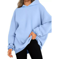 Hoodie Oversize Femme Betteractive en Coton Noir avec Imprimé Caoutchouc en Relief, Style Hiver Sportif, Manches Classiques – Grande Vente