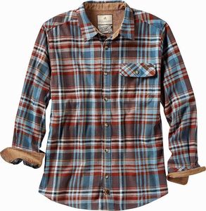 Chemise en flanelle à carreaux épaisse pour homme, de haute qualité, à manches longues, 100 % coton brossé, col rabattu décontracté, poignets, ODM, vente en gros - Product Image 5