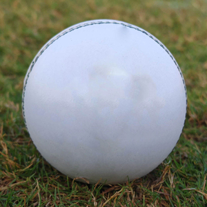 Two-Piece Leather Cricket White Ball-Customizable Color/Logo/Size High Quality Durable Hand-Stitched Ambidextrous - Product Image 2