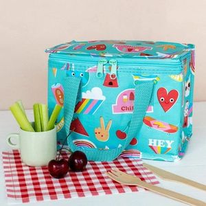 Foldable Thermal Cooler <b>Bag</b> with Custom Logo Printing Zipper Closure Handle <b>20L</b> Capacity for Grocery Shopping Food and Beverage - Product Image 5