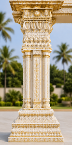 Kalyana Mandapam de style temple traditionnel du sud de l'Inde, Manavarai Mandap de style grand temple pour mariages de destination aux États-Unis - Product Image 4