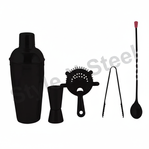 Juego completo de herramientas de barra de acero inoxidable reutilizable ecológico con opciones de embalaje personalizado, juego de accesorios de barra - Product Image 2