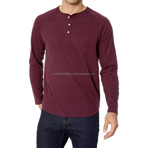 T-shirts décontractés pour hommes à manches longues, coupe régulière, chemises de sport, 100% polyester-coton, séchage rapide, respirant - Product Image 1
