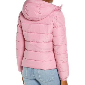 Casual Fashion <b>Women's</b> Winter Puffer <b>Jacket</b>-Breathable Lightweight Design with Front Logo Nylon Lining Warm Travel Clothing - Product Image 6