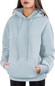 Sudadera con Capucha Unisex al por Mayor 2026, Ajuste Regular, Color Sólido, Algodón, Diseño con Bolsillo de Forro Polar, Ropa Casual de Otoño, ODM OEM - Product Image 4