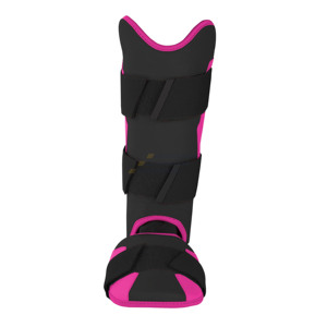 Factory <b>Cheap</b> Price Leg Protection Baseball Training Shin Guard Comfortable Double Strap PU Genuine Leathers Leg Guards Men - Product Image 1