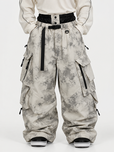 Pantalones de Nieve Sublimados Ecológicos de Alta Calidad, Holgados, Unisex, Ropa de Esquí Impermeable, Resistente al Viento, Transpirable y Antidesgarro - Product Image 5