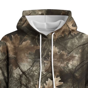 Sweat à capuche polaire personnalisé pour homme, respirant et anti-humidité, idéal pour la chasse et le camping en extérieur - Product Image 4