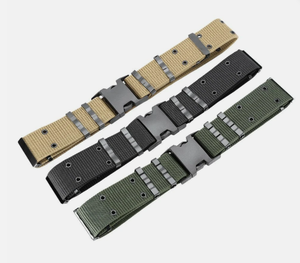 Heavy Duty Utility <b>Belt</b> for Men Adjustable Load Bearing <b>Work</b> <b>Belt</b> with Buckle Security & Outdoor Use - Product Image 6