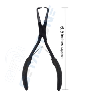 Black Hair <b>Extension</b> Tool Kit 7 Inch Multifunction Plier & Opener Plier Micro <b>Bead</b> Hair <b>Extension</b> Installation Removal Tool - Product Image 3