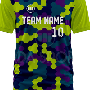 เสื้อคริกเก็ตขายดีที่สุด เสื้อแบบกำหนดเองสำหรับสโมสร ระบายอากาศได้ดี แห้งเร็ว เป็นมิตรกับสิ่งแวดล้อม โพลีเอสเตอร์ 100% พิมพ์ลายแบบซับลิเมชั่น สำหรับผู้ชาย - Product Image 6