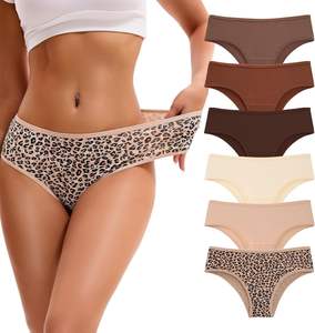 Culottes Femme Taille Basse en Coton Tricoté Respirant Doux et Extensible, Toucher Lisse, Couverture Complète Sûre – Fournisseur de Premier Plan - Product Image 3