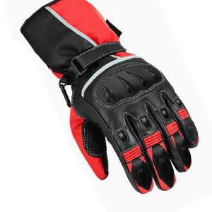 Gants de moto de qualité supérieure unisexes à doigts entiers compatibles avec les écrans tactiles pour la conduite, la course sur route, le cyclisme avec une protection renforcée - Product Image 3