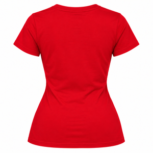 Camiseta de Cuello en V para Mujer, Diseño Premium, Manga Corta, Gráfico con Letras de Hermandad, Suave, Informal, para Uso Diario - Product Image 4