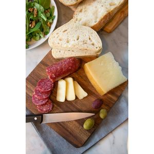 <b>Wooden</b> <b>Square</b> Chopping Block Platter Board Non-Toxic Easy to Clean Dishwasher Safe 1.3cm Thick - Product Image 2