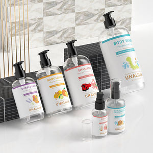 ขวดปั๊มพลาสติก PET ใสทรงบอสตัน ขนาด 2 ออนซ์ 4 ออนซ์ 8 ออนซ์ 12 ออนซ์ 16 ออนซ์ 33 ออนซ์ สำหรับบรรจุโลชั่น เจลอาบน้ำ แชมพู และเครื่องสำอาง - Product Image 4