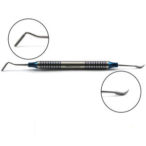 Juego de 5 piezas de acero inoxidable reutilizables para colocación de bandas, raspador, ortodoncia, sonda dental, Shuja, quirúrgico - Product Image 5