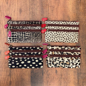 Nuevo monedero de cuero de piel de animal hecho a mano de estilo occidental y elegante pequeño monedero bonito y monedero para mujer - Product Image 4