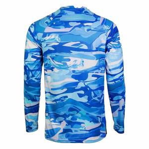 Camisas de pesca para hombre, personalizadas con logotipo, que absorben la humedad, tácticas, de poliéster, con botones, para hombre - Product Image 6