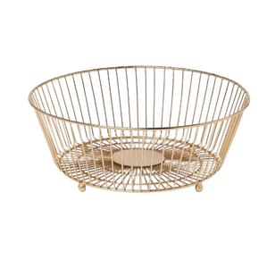 Panier à fruits de qualité supérieure, centre de table en métal, panier à fruits au design créatif, fabriqué en Inde - Product Image 2