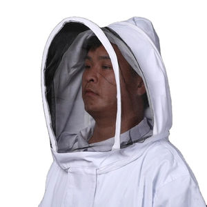 ชุดป้องกันสำหรับการเลี้ยงผึ้ง ผ้าฝ้าย 100% คลุมทั้งตัว ปลอดภัย ระบายอากาศได้ดี สวมใส่ง่าย ชุดทำงานป้องกัน พร้อมบริการปรับแต่งแบบ OEM - Product Image 1