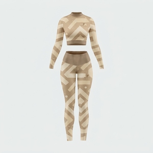 Conjuntos de Yoga para Mujer, Colores Sólidos, Transpirables, Ligeros, de Secado Rápido, Nueva Llegada, Tallas Grandes, Más Vendidos - Product Image 4