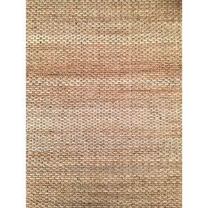 Tapis d'intérieur géométrique en fibre naturelle tissé à la main Textile de maison - Product Image 2