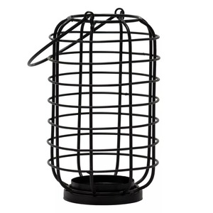 Farol de hierro con diseño de malla, 8.75 pulgadas de alto x 8.5 pulgadas de ancho, portavelas duradero para decoración del hogar - Product Image 5