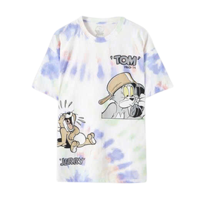 เสื้อโอเวอร์ไซส์ผ้าย้อมสีแพนโทนเสื้อโอเวอร์ไซส์แบบเวียดนาม - Product Image 2