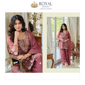 Oferta Especial: La Mejor Colección de Ropa India Festiva de Diseñador, Traje Sharara NC Moch con Pedrería para Mujer - Product Image 6