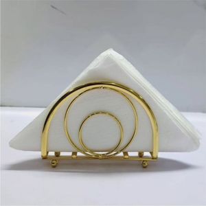 ที่ใส่กระดาษเช็ดปากรูปดอกไม้สีทองหรูหรา ที่วางกระดาษทิชชูแบบลวดโลหะรูปดาวตกแต่งโต๊ะสไตล์โมเดิร์นกลางศตวรรษ เหมาะสำหรับร้านอาหาร งานแต่งงาน และของตกแต่งกลางโต๊ะ - Product Image 5