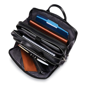 Adjustable Strap Durable Stitching <b>Men</b> Women Laptop <b>bags</b> Multipurpose Essential Pockets Genuine Leather Versatile Usage <b>Bag</b> - Product Image 6