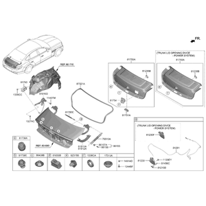 Cerraduras y Herrajes Exteriores Nuevos G70 81230T1010 - Product Image 2
