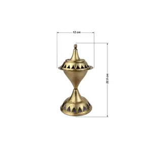 Elegant Scent Ceremony Bakhoor <b>Incense</b> <b>Burner</b> for Oud Chips Enhancing Interior Harmony and Aroma Flow - Product Image 3