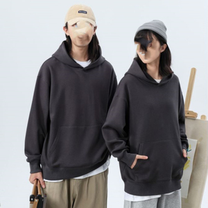 Nouveau sweat à capuche épais 600 GSM doublé polaire avec logo personnalisé unisexe automne service OEM - Product Image 2