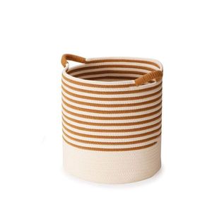 Premium Natural Rattan Handmade Eco-Friendly Customized Color Large Round Multipurpose Woven <b>Storage</b> Organizer Basket - Product Image 6