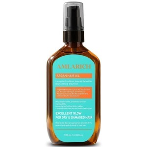 Aceite para el cabello AMLARICH Miraclair Amla Rich Argan Hair Oil 100ml Hecho en Corea Gold Para todo tipo de piel Adultos - Product Image 1