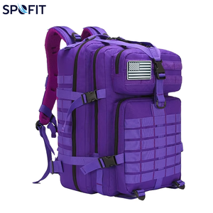 SPOFIT Hot Sale <b>Waterproof</b> Camouflage Polyester Oxford Tactical <b>Backpack</b> Molle System Lightweight 36-55L Large Capacity - Product Image 1