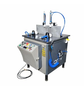 Industrial cnc automatic double head aluminium profile cutting machine for doors <b>windows</b> sunroom shower fabrication - Product Image 4