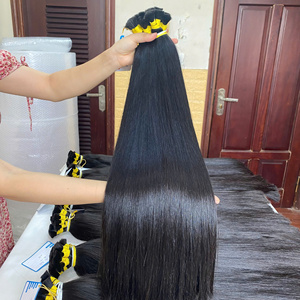 Meilleure vente Cheveux en vrac soyeux et lisses Couleurs personnalisées Cheveux humains vietnamiens Prêts à être expédiés Vente en gros - Product Image 6