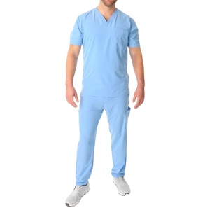 Vente en gros uniforme d'hôpital médecin infirmière costume médical confortable uniformes d'hôpital de médecins combinaisons de gommage 2026 HI - Product Image 1